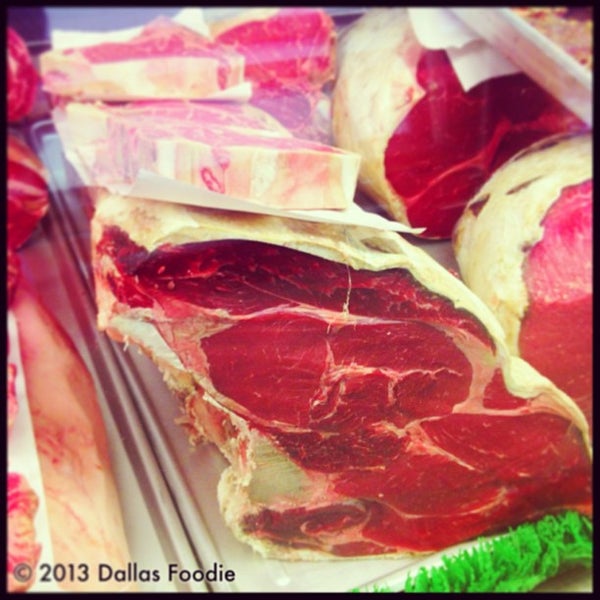 Photo taken at Rudolph&#39;s Market &amp; Sausage Factory by Dallas Foodie (. on 2/14/2013