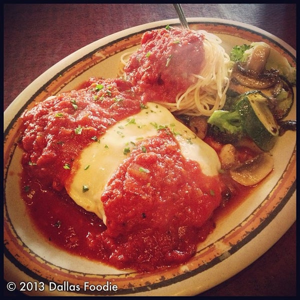 Photo taken at Italian Cafe by Dallas Foodie (. on 7/17/2013