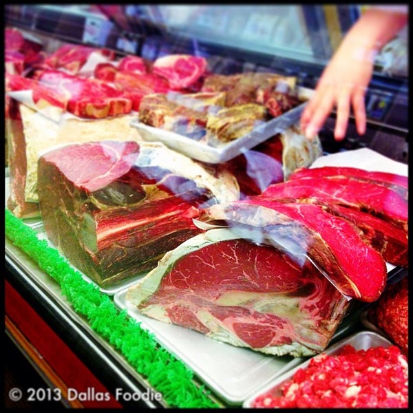 Photo taken at Rudolph&#39;s Market &amp; Sausage Factory by Dallas Foodie (. on 1/31/2013