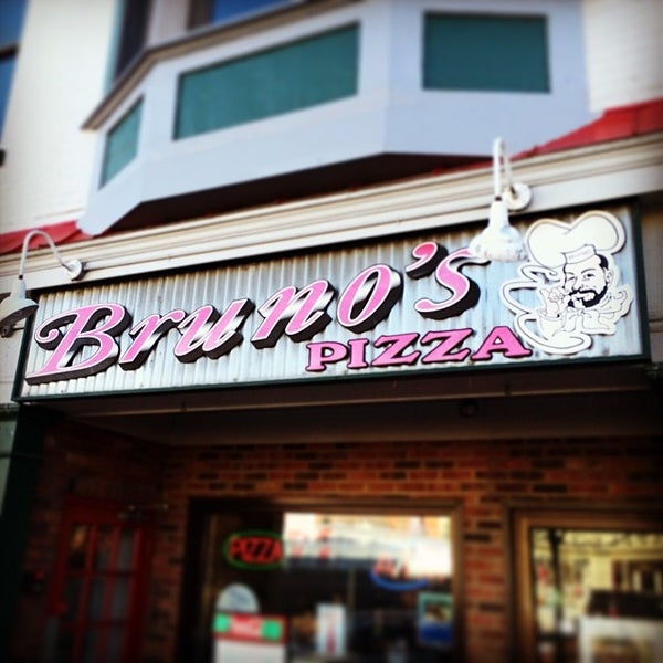 Photo taken at Bruno&#39;s Pizza by Nate F. on 12/27/2013