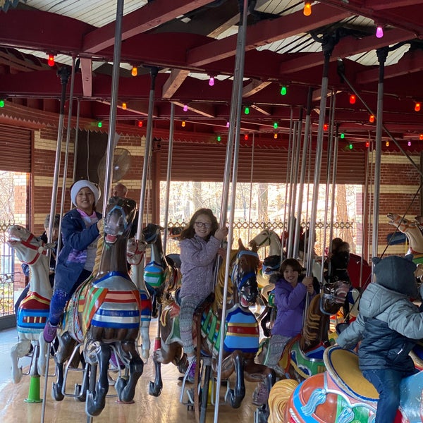 Photo taken at Central Park Carousel by Mister I. on 12/24/2019