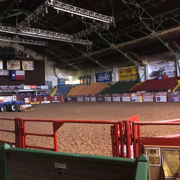 Photo taken at Cowtown Coliseum by Chesney M. on 4/1/2019
