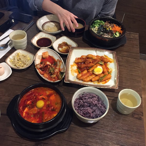 Favorite Korean restaurant so far, the kimchi is insane!