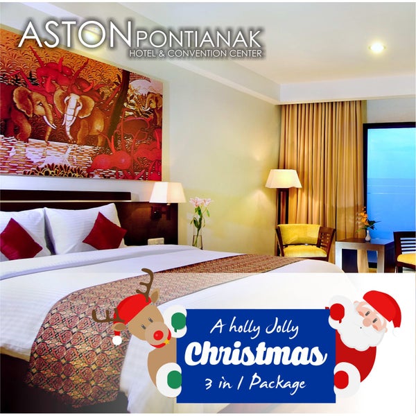 Christmas is coming..are you planning for a Christmas weekend getaway?Get special offer for Christmas, 3 in 1, only Rp 1.350.000 for 3 nights stay