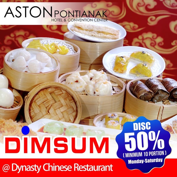 The 50% off Dimsum Promotion continues until November 2015!