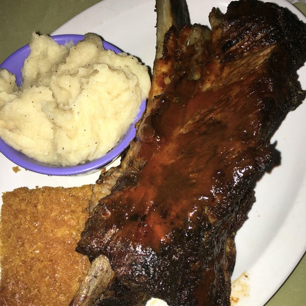the corn was super yummy but the ribs wasn't that good