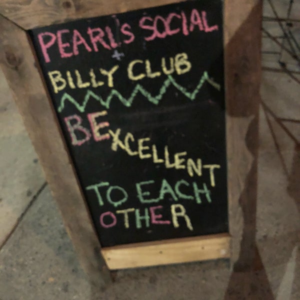 Photo taken at Pearl&#39;s Social &amp; Billy Club by Steve J. on 4/21/2018