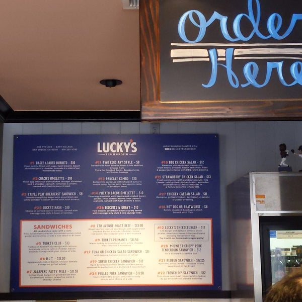 Photo taken at Lucky&#39;s Lunch Counter by Fernando F. on 11/18/2019