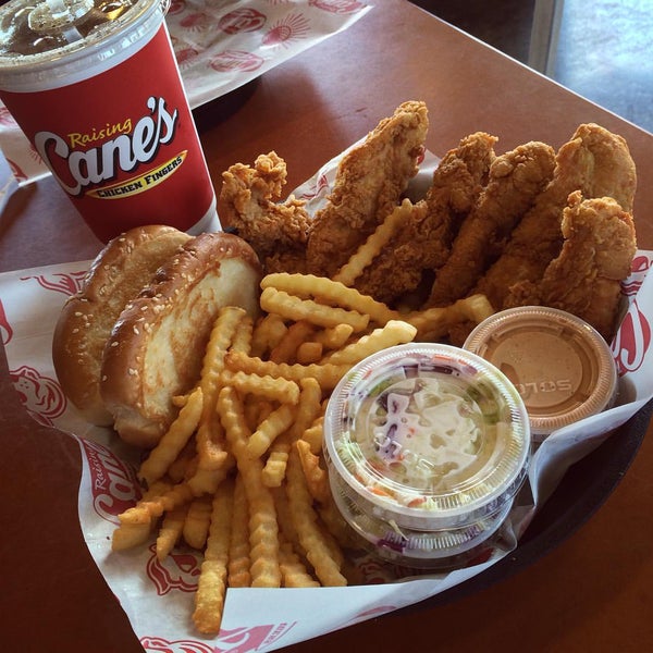 Photo taken at Raising Cane&#39;s Chicken Fingers by Nummy M. on 9/12/2015