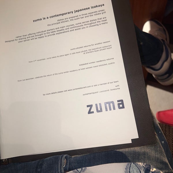 รูปภาพถ่ายที่ Zuma โดย Caffeine เมื่อ 1/16/2024