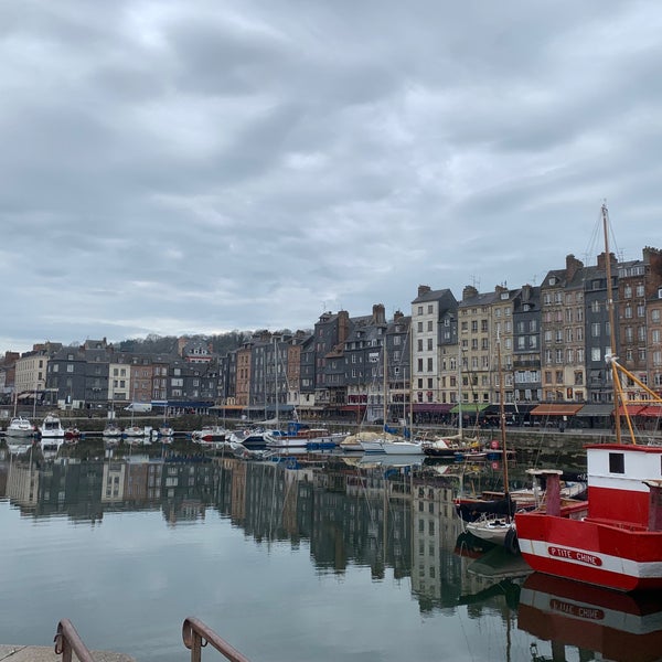 Photo taken at Port d’Honfleur by Andrew C. on 3/10/2022