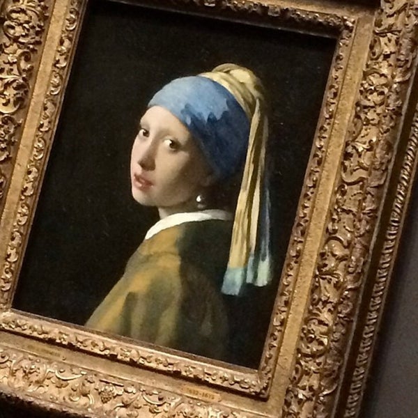 Снимок сделан в The Frick Collection&#39;s Vermeer, Rembrandt, and Hals: Masterpieces of Dutch Painting from the Mauritshuis пользователем K-Þórır D. 1/18/2014