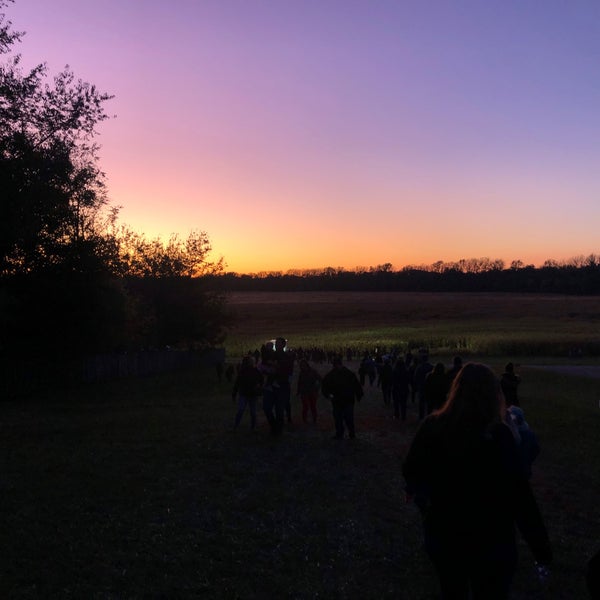 Photo taken at Conner Prairie Interactive History Park by Kara S. on 10/12/2019