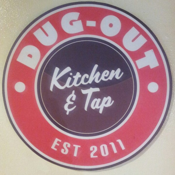 Photo taken at Dug-Out Kitchen and Tap by Annabelle M. on 2/25/2013