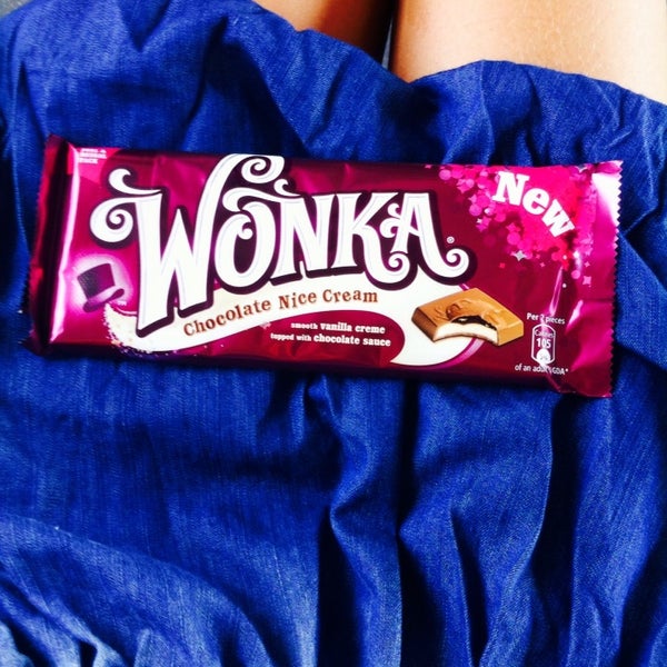 Wonka chocolatte, Arizona tea, Jelly Belly..
