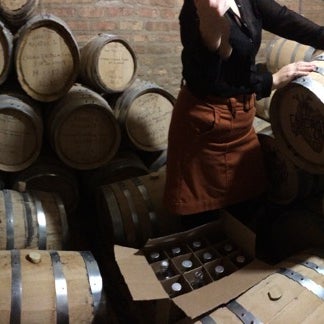 Photo taken at Chicago Distilling Company by Amy G. on 12/14/2014