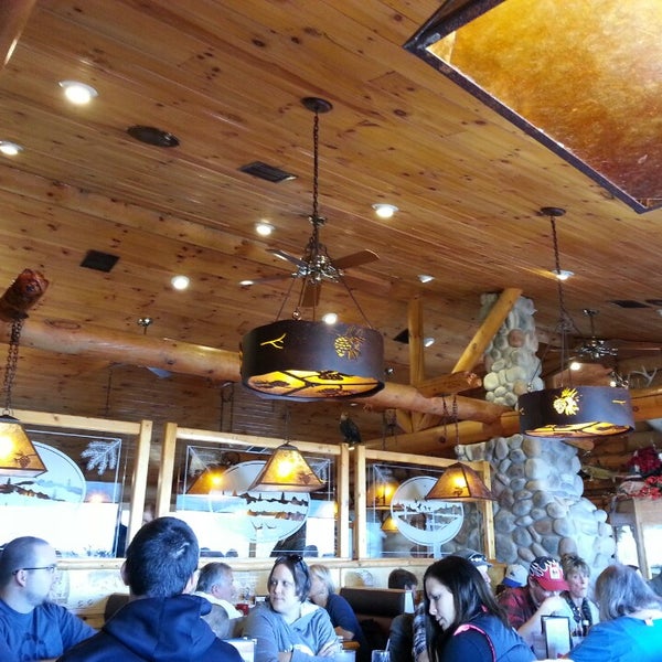Photo taken at Log Cabin Family Restaurant by Ted N. on 2/23/2014