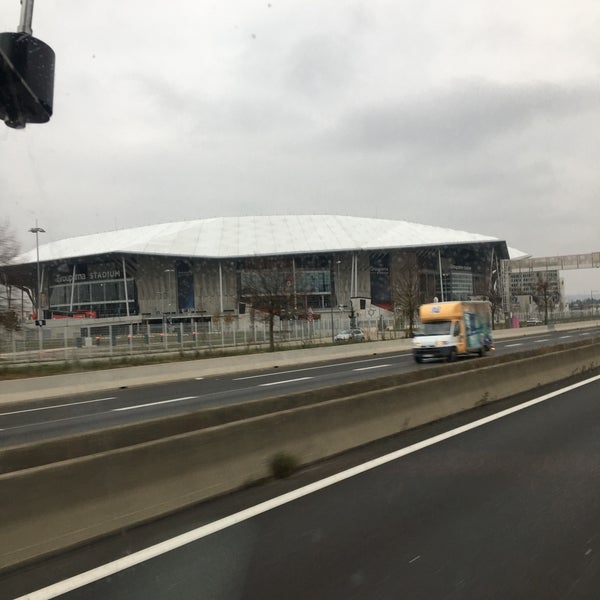 Photo taken at Groupama Stadium by Ebelfez on 11/19/2018