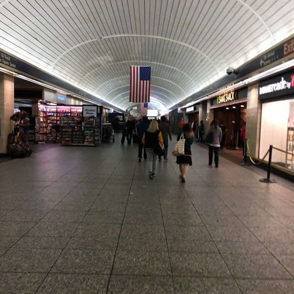 Photo taken at New York Penn Station by Jake Y. on 4/16/2017