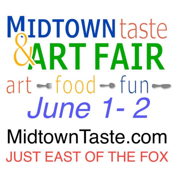 Foto tirada no(a) Midtown Taste ART FAIR por Dennis G. em 5/20/2013
