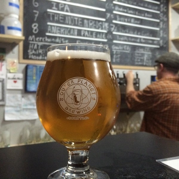 Photo taken at Outer Planet Craft Brewing by Harvey S. on 9/18/2015
