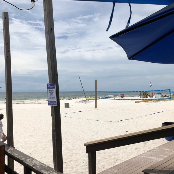 Photo taken at Sharky&#39;s Beachfront Restaurant by Jeff P. on 8/19/2018