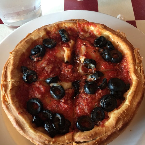 Photo taken at Giordano&#39;s by Erica on 3/29/2017