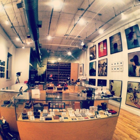 Photo taken at Impossible Project Space by Jenny Z. on 10/2/2012