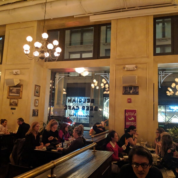 Photo taken at Belgian Beer Café by Damien C. on 2/16/2018