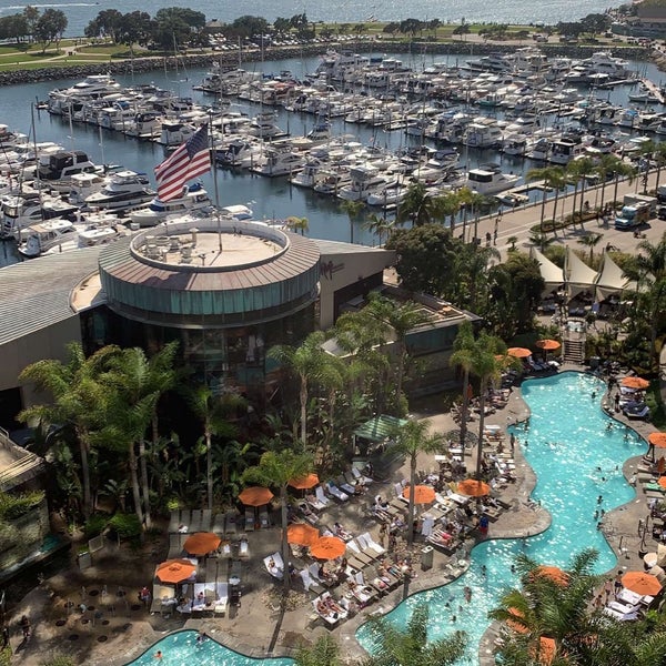 Foto diambil di Marriott Marquis San Diego Marina oleh Ramrooma pada 7/2/2023