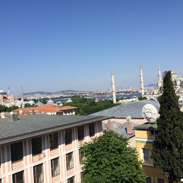 Photo taken at Lady Diana Hotel Istanbul by Hakan C. on 6/13/2015