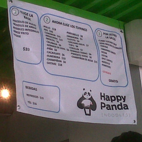 3/18/2013에 Manuel H.님이 Happy Panda Noodles에서 찍은 사진