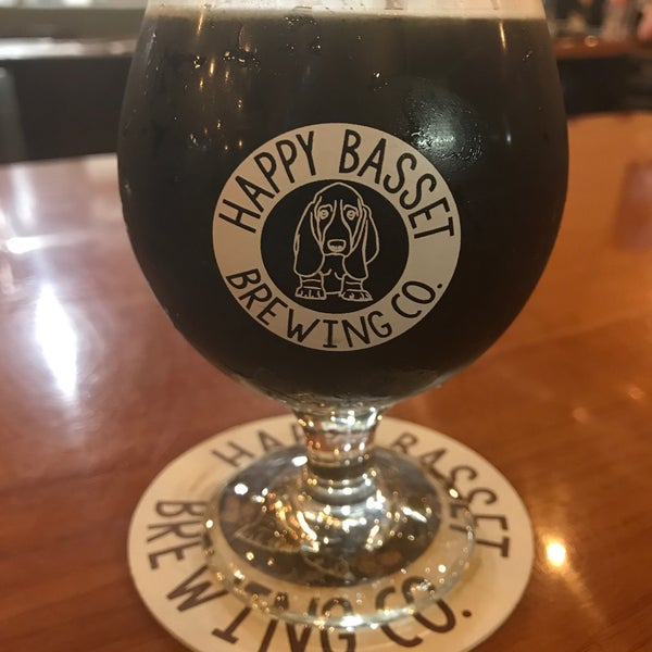Photo taken at Happy Basset Brewing Company by Kim N. on 11/24/2017