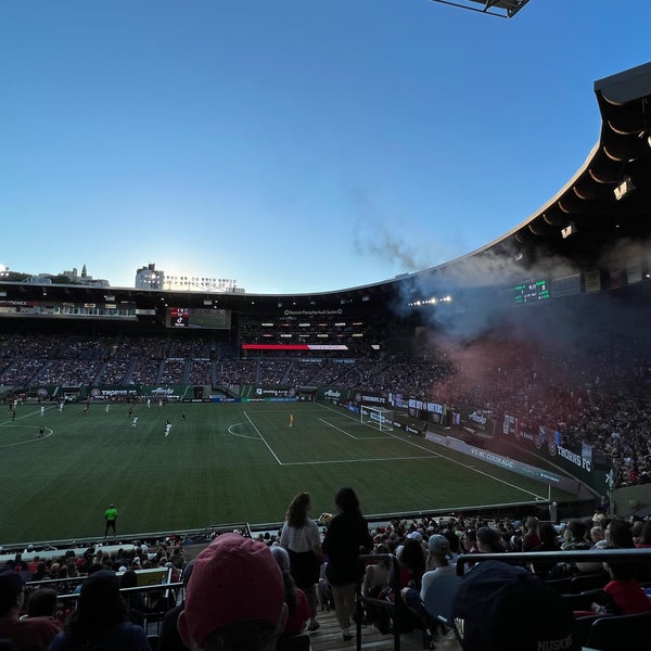 Photo taken at Providence Park by Michael P. on 8/6/2022