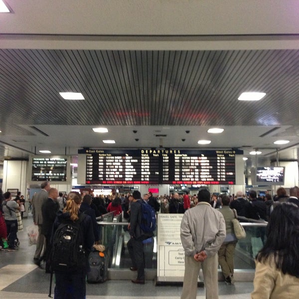 Photo taken at New York Penn Station by Michael P. on 4/18/2013