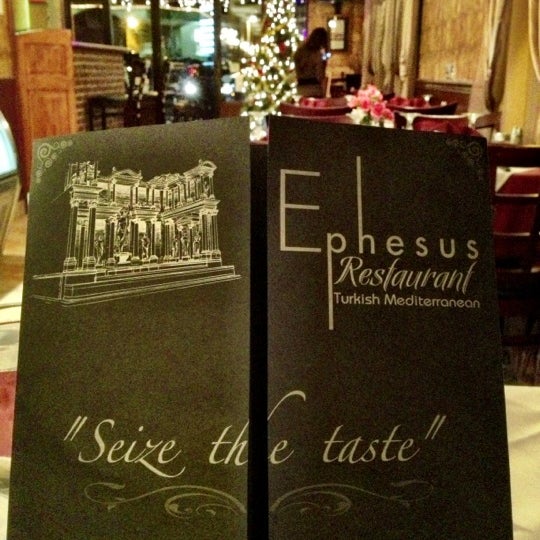 Photo taken at Ephesus Restaurant by 8PM R. on 11/30/2012