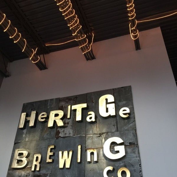 Photo taken at Heritage Brewing Co. by Donald W. on 4/29/2017