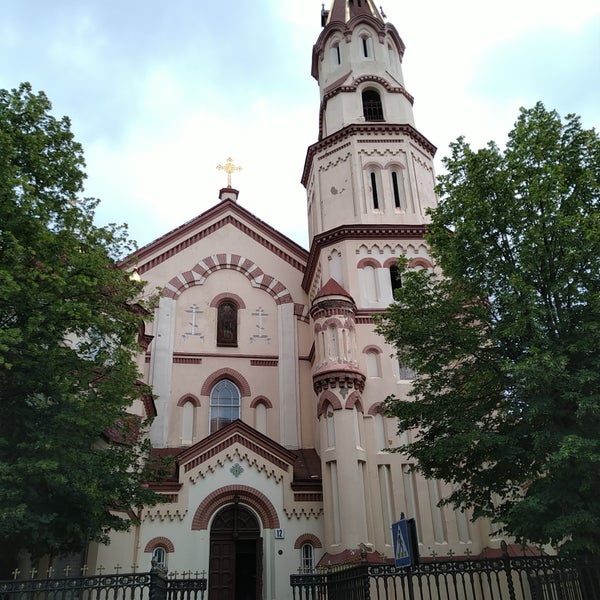 Foto tirada no(a) Šv. Mikalojaus bažnyčia | Church of St Nicholas por piroko s. em 7/18/2019