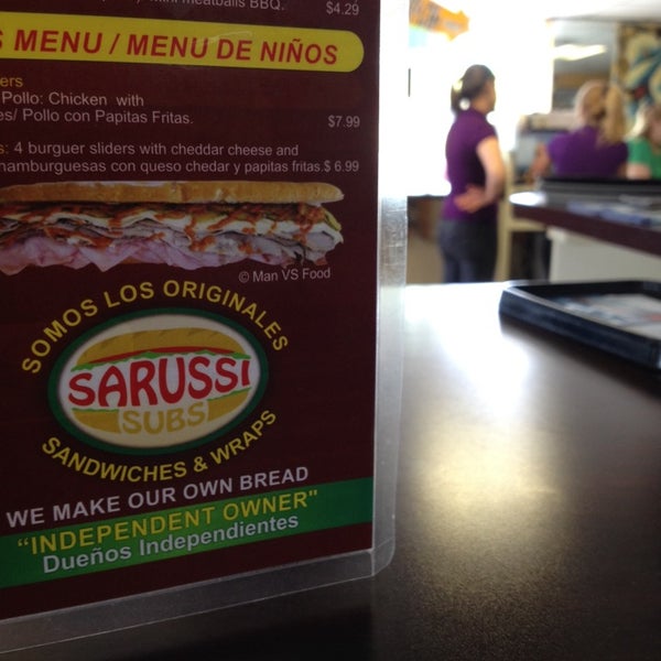 Photo taken at Sarussi Subs by Tripp D. on 5/10/2014