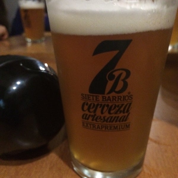 Photo taken at Cervecería 7B by Miguel C. on 7/5/2015