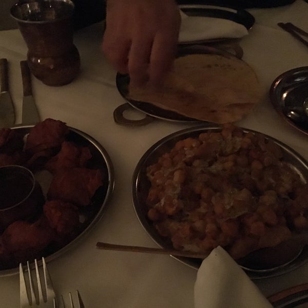 The food was good but i’v had better indian food. + their service  was bad