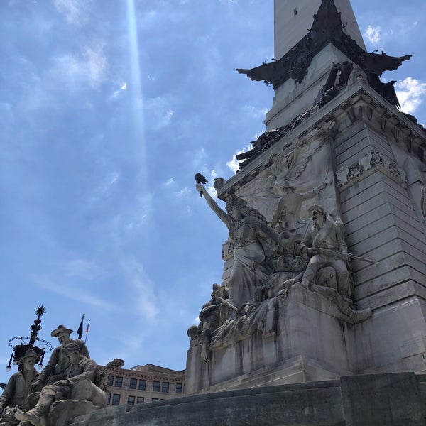 Photo taken at Soldiers &amp; Sailors Monument by Frank on 7/14/2020