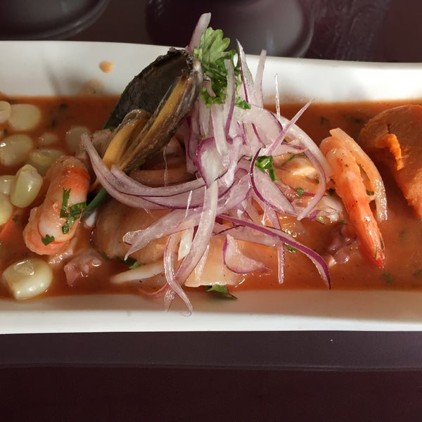 Photo taken at Emelina&#39;s Peruvian Restaurant by Asaf M. on 3/2/2015