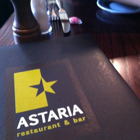 Photo taken at Astaria Restaurant &amp; Bar by Devans00 .. on 12/17/2012