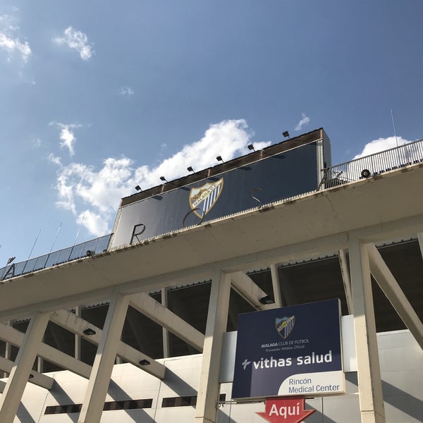 Das Foto wurde bei Estadio La Rosaleda von Jolientjeeee🦩❤️ am 9/5/2018 aufgenommen