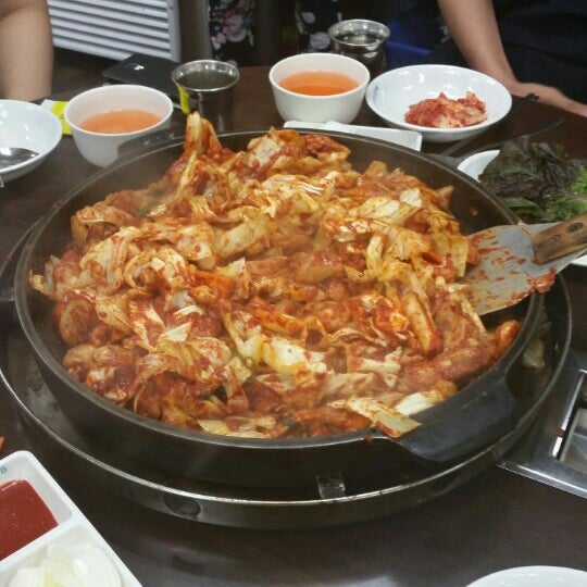 5.5 닭갈비 - 한식당에서의 사진