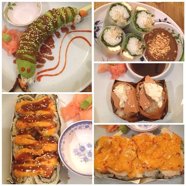 รูปภาพถ่ายที่ Sipz Vegetarian Fusion Café โดย Mary Z. เมื่อ 5/25/2014