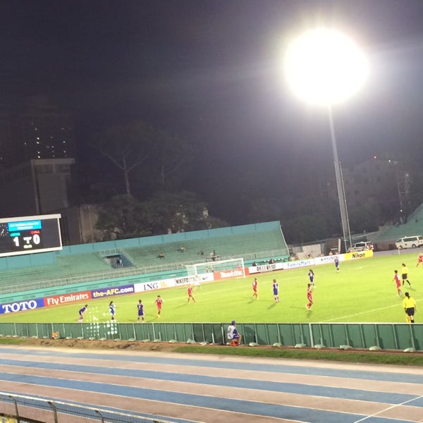 Photo taken at Thong Nhat Stadium by Judi on 5/22/2014