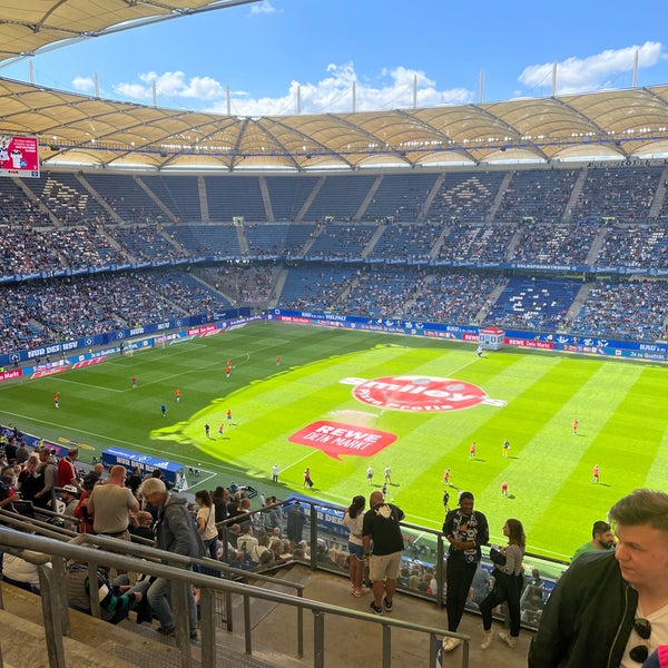 Photo taken at Volksparkstadion by Felix S. on 8/6/2022