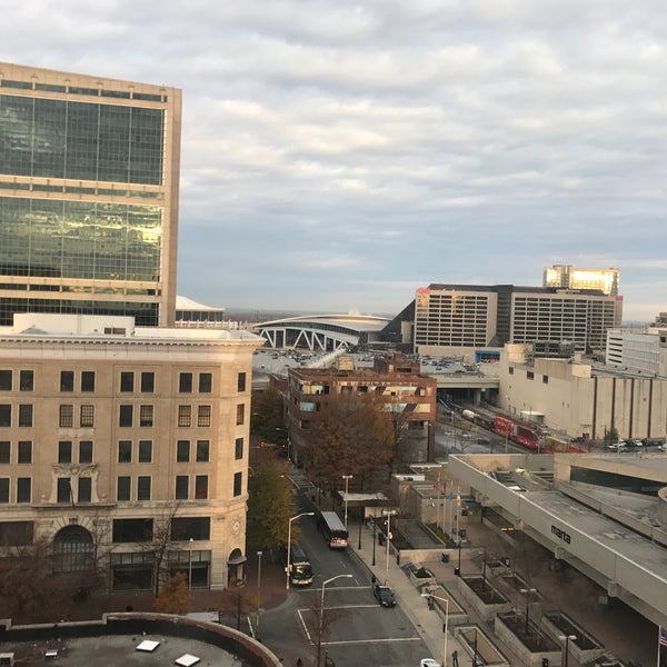 Photo taken at Fairfield Inn &amp; Suites by Marriott Atlanta Downtown by Rob G. on 12/3/2016